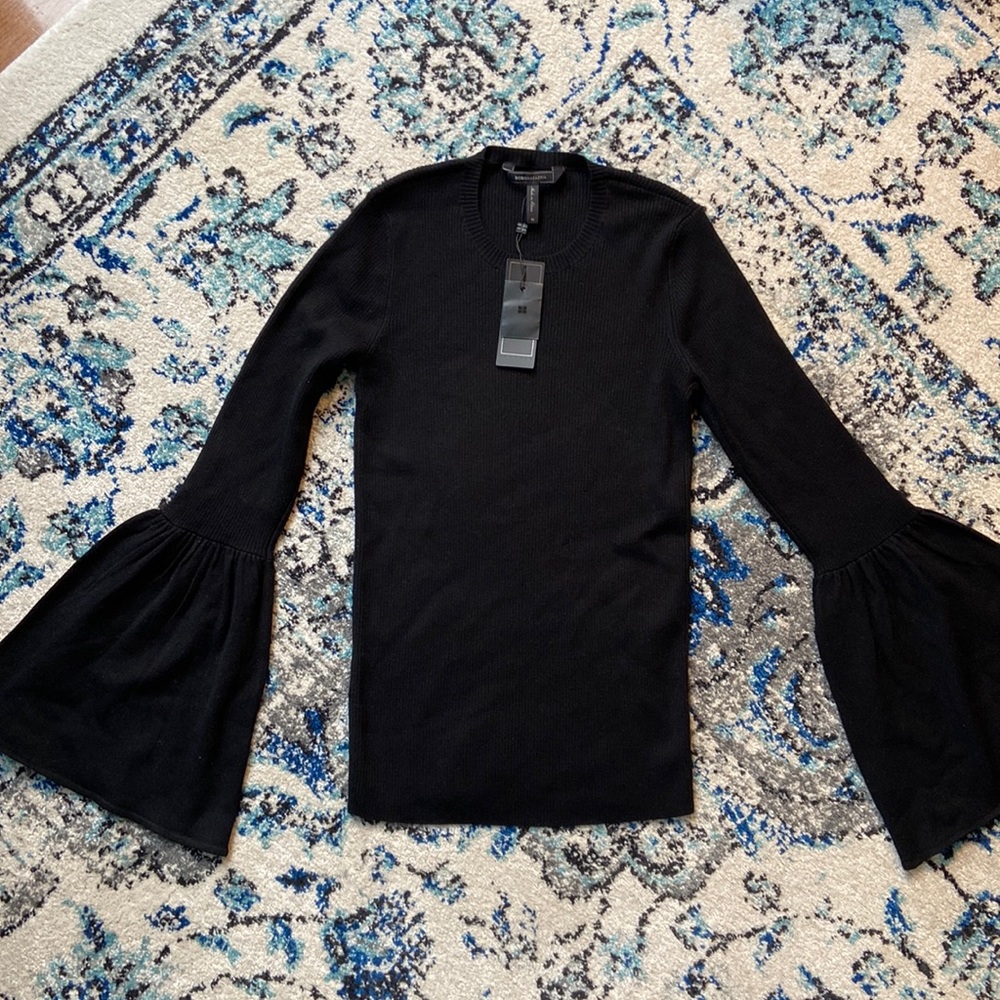 BCBG Max Azria Waverly Ribbed Sweater